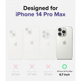 Ringke iPhone 14 Pro Max Slim Matte Clear -kuori