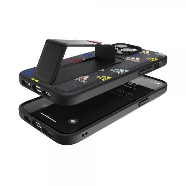 Adidas iPhone 14 Pro Max -kuori SP Grip Case Black/Colourful