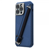 Nillkin iPhone 14 Pro Max -kuoret hihnalla, sininen
