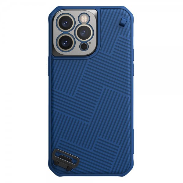 Nillkin iPhone 14 Pro Max -kuoret hihnalla, sininen