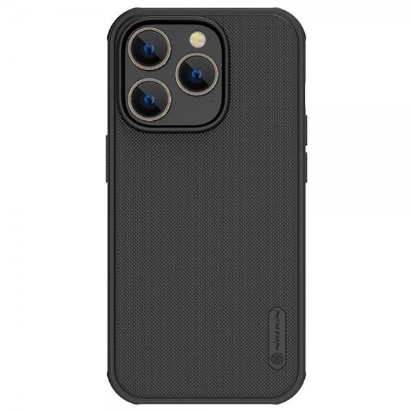 Nillkin iPhone 14 Pro Max Suojakuori Super Frosted Shield Pro Musta