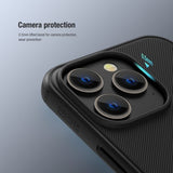 Nillkin iPhone 14 Pro Max Suojakuori Super Frosted Shield Pro Musta