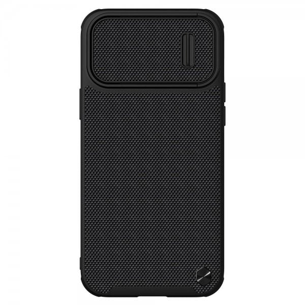Nillkin iPhone 14 Pro Max Textured Case -kuori, musta