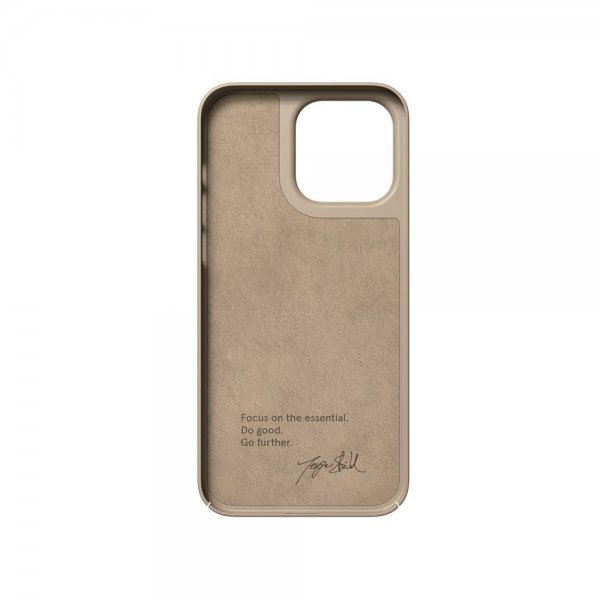 Nudient iPhone 14 Pro Max -kuori Thin Case MagSafe Clay Beige