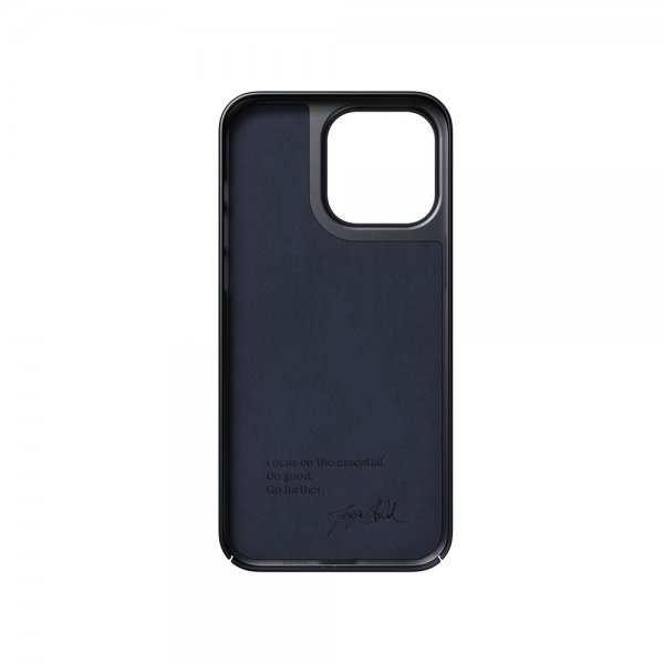 Nudient iPhone 14 Pro Max Thin Case MagSafe Midwinter Blue