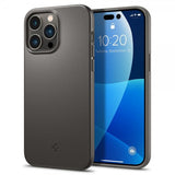 Spigen iPhone 14 Pro Max Thin Fit Gunmetal -kuori