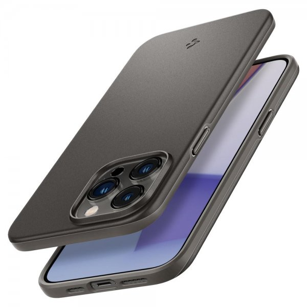 Spigen iPhone 14 Pro Max Thin Fit Gunmetal -kuori