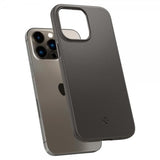 Spigen iPhone 14 Pro Max Thin Fit Gunmetal -kuori