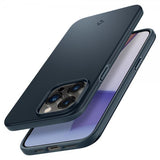 Spigen iPhone 14 Pro Max Thin Fit -suojakuori, Metal Slate
