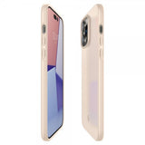 Spigen iPhone 14 Pro Max Thin Fit -suojakuori, hiekanbeige