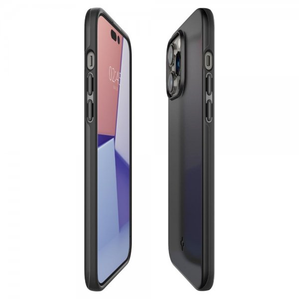 Spigen iPhone 14 Pro Max Thin Fit -suojakuori, musta