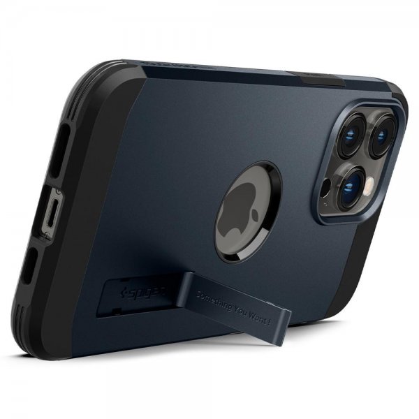Spigen iPhone 14 Pro Max -suojakuori Tough Armor MagFit, Metal Slate