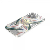 Adidas iPhone 14 Pro Max -kuori Trefoil Clear Case MagSafe Gold