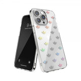 Adidas iPhone 14 Pro Max -kuori, Trefoil Clear Case, läpinäkyvä