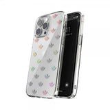 Adidas iPhone 14 Pro Max -kuori, Trefoil Clear Case, läpinäkyvä