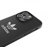 Adidas iPhone 14 Pro Max Kuori Trefoil Snap Case Musta