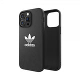 Adidas iPhone 14 Pro Max Kuori Trefoil Snap Case Musta