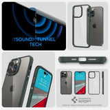 Spigen iPhone 14 Pro Max Ultra Hybrid -suojakuori, Abyss Green