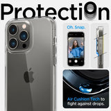 Spigen iPhone 14 Pro Max Ultra Hybrid -suojakuori, kirkas