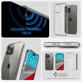Spigen iPhone 14 Pro Max Ultra Hybrid -suojakuori, kirkas