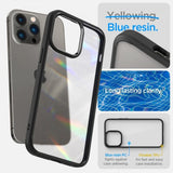 Spigen iPhone 14 Pro Max Ultra Hybrid Frost Black -kuori