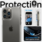 Spigen iPhone 14 Pro Max Ultra Hybrid Frost Clear -suojakuori