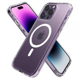 Spigen iPhone 14 Pro Max Ultra Hybrid MagFit Frost Clear -kuori