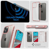 Spigen iPhone 14 Pro Max Suojakuori Ultra Hybrid Rose Crystal