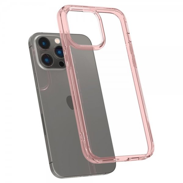 Spigen iPhone 14 Pro Max Suojakuori Ultra Hybrid Rose Crystal