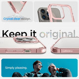 Spigen iPhone 14 Pro Max Suojakuori Ultra Hybrid Rose Crystal
