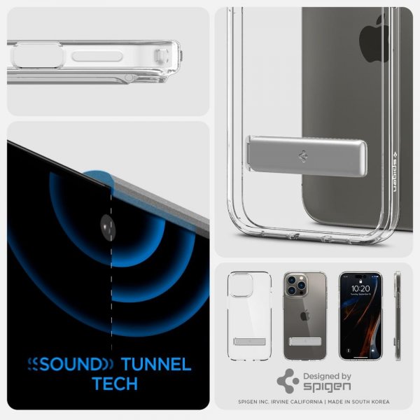 Spigen iPhone 14 Pro Max Ultra Hybrid S Crystal Clear -kuori