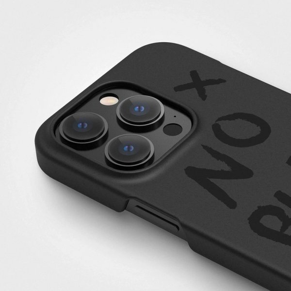 agood company iPhone 14 Pro Max Kuori Kasvipohjainen Muoviton Charcoal Black
