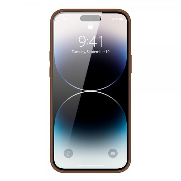 Dux Ducis iPhone 14 Pro Max Suojakuori YOLO Series, ruskea