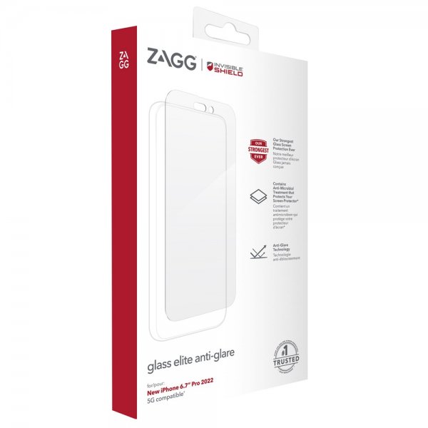 ZAGG InvisibleShield iPhone 14 Pro Max Näytönsuoja Glass Elite Anti-Glare
