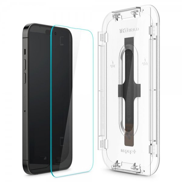 Spigen iPhone 14 Pro Max -näytönsuoja GLAS.tR EZ Fit 2-pakkaus
