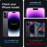 Spigen iPhone 14 Pro Max Näytönsuoja GLAS.tR EZ Fit Privacy 2-pakkaus