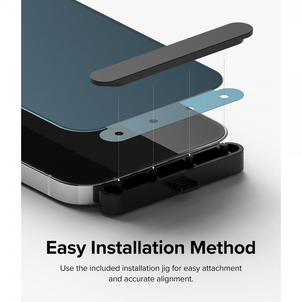 Ringke iPhone 14 Pro Max -näytönsuoja Privacy Glass