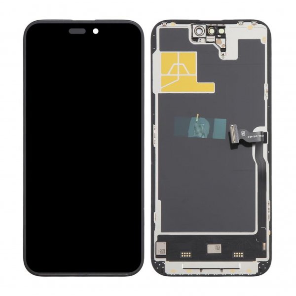 iPhone 14 Pro Max Soft OLED -näyttö, korkealaatuinen, musta (DD-merkki)