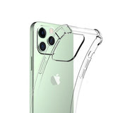iPhone 14 Pro Max Kuori Vahvistetut Kulmat Läpinäkyvä