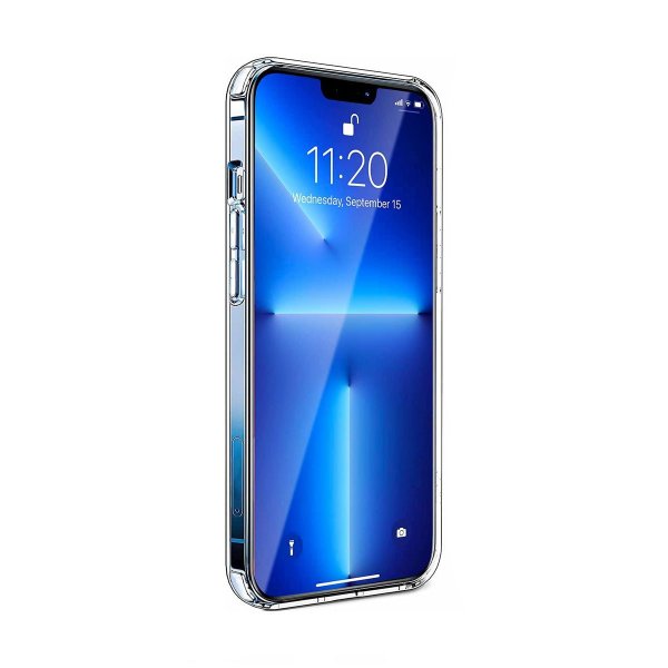 Rvelon iPhone 14 Pro Max Kuori Iskunkestävä Läpinäkyvä
