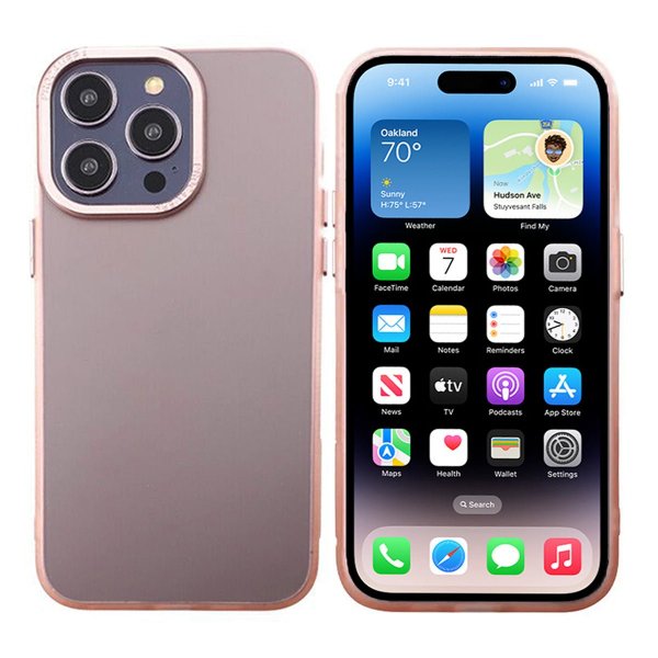 iPhone 14 Pro -suojakuori Kamerasuojaus MagSafe Pinkki