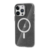 iPhone 14 Pro Kuori Glitter MagSafe Musta