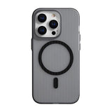 iPhone 14 Pro Kuoret Aaltokuvioitu MagSafe Harmaa
