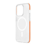 iPhone 14 Pro -kuoret aaltopintainen MagSafe Oranssi
