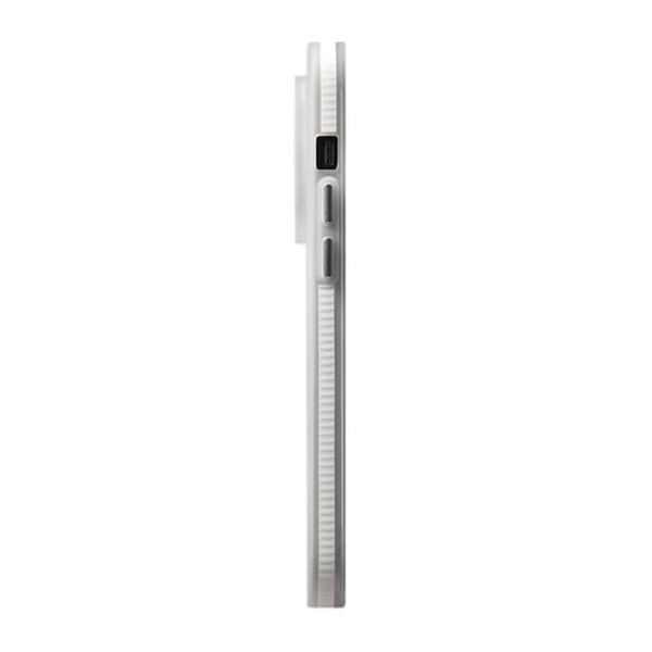 Rvelon iPhone 14 Pro Kuori Aallotettu MagSafe Valkoinen
