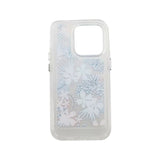iPhone 14 Pro -kuoret punaisella kukkakuviolla