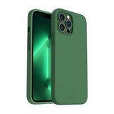 Rvelon iPhone 14 Pro Silikonikuori Vihreä