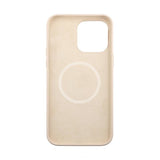 Rvelon iPhone 14 Pro -silikonikuori MagSafe, beige