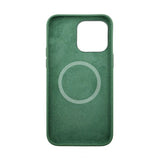 Rvelon iPhone 14 Pro Silikonikuori MagSafe Vihreä