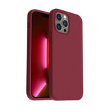 Rvelon iPhone 14 Pro Silikonikuori Punainen